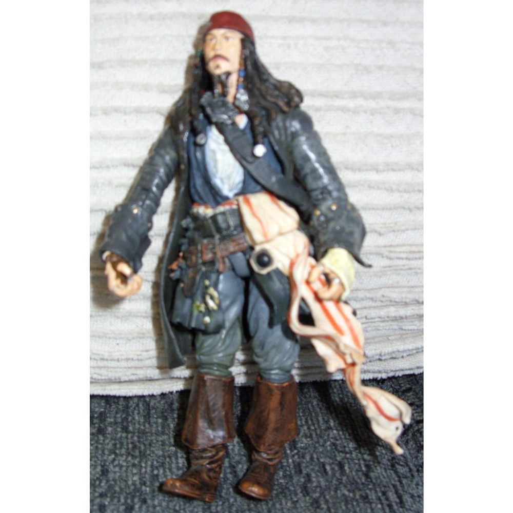Pirates of the Caribbean Captain Jack Sparrow 7" Action Figure Zizzle Disney